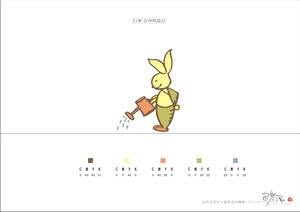 幸福物語：CIS主視覺系列設計【原創手繪】