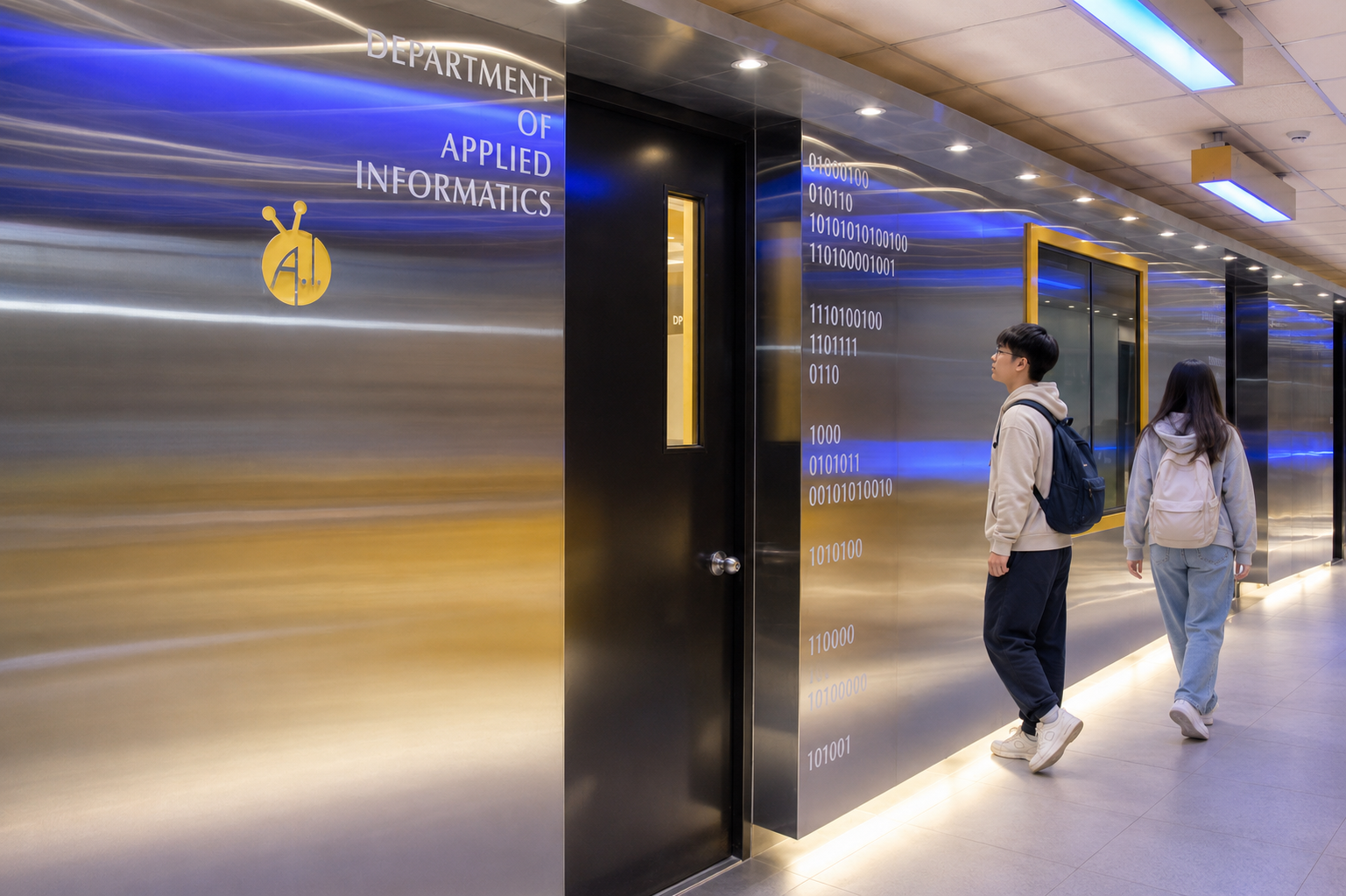 佛光大學：科技光廊空間視覺整體設計+LOGO設計 7
