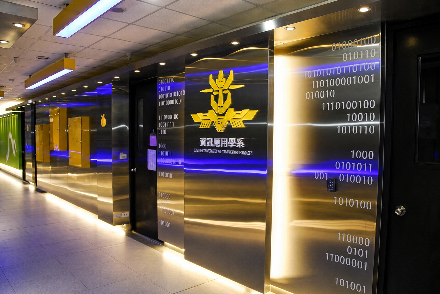 佛光大學：科技光廊空間視覺整體設計+LOGO設計 2